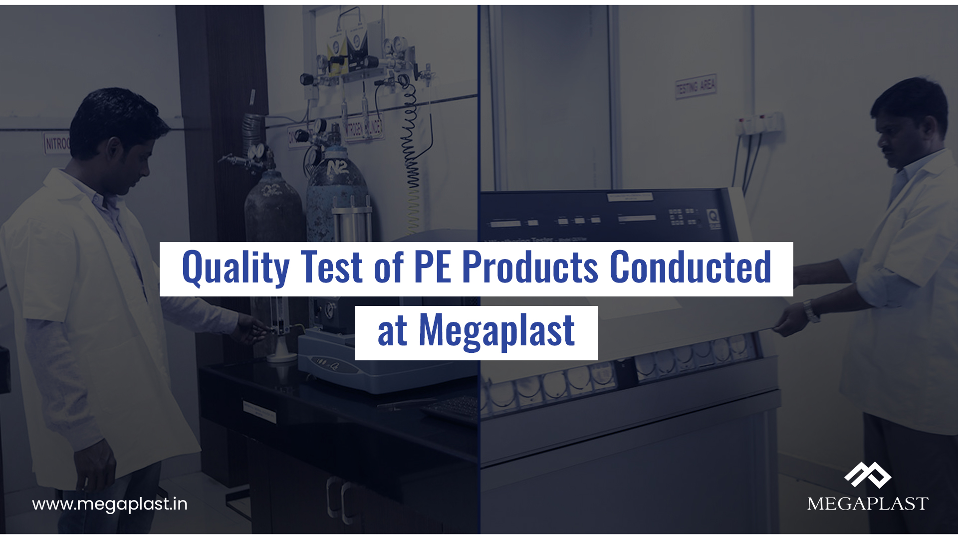 Quality test of PE products conducted at Megaplast