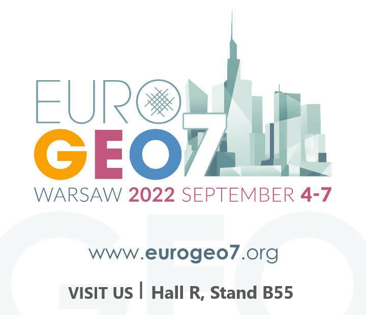 Visit us at EuroGeo7, Warsaw - Booth RB55